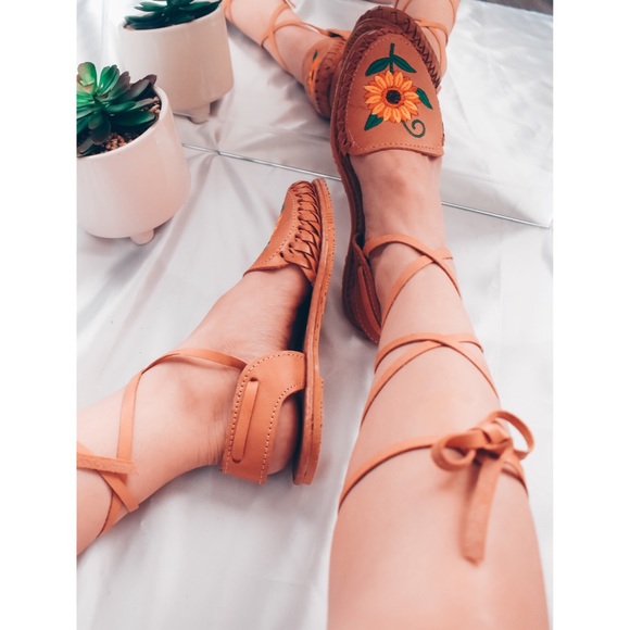 Shoes - GIRASOL HUARACHES - TAN